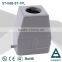 HB series Industrial plug socket4 pin connector with bulkhead waterproof automotive connector