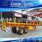 40ft 3 axle flatbed container semi trailer/Hot timber semi trailer, flatbed timber trailer