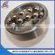 Self-aligning structure and ball type single row self-aligning ball bearing 2215K+H315