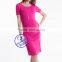 Custom spandex bamboo fiber plain maternity dresses