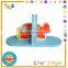 Wooden cartoon bookend,cute airplane book ends,kids room funny book stand