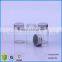 0.2oz Wishing Candy Glass Vials With Aluminum Lid,Mini Glass Tubes With Metal Lid