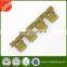 Small Brass Battery Terminal Parts Equiped With Computer
