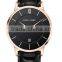 China Slim Mens White Quartz Movement Clock