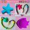 Food Grade New Designed Silicone Baby Pacifier Clip Silicone Teething Toy