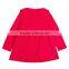 F2986 2-6Y wholesale new with red striped baby girl long sleeve t-shirt