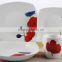 Pretty ceramic square dinner set,cheap dinnerware sets with decal