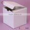 recyclable handmake disposable black paper box