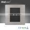 2015 Hot Sale Wallpad Switch Outlet 10A 110~250V Luxury Wall Light Switch 2 Pin Socket Charger