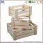 New Style Cheap Reusable wooden crate boxes for sale