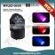 Sound Active DMX 512 6*Tri-3W RGB Wireless Par Light Wedding Light