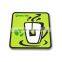 2016 eco-freidly custom shaped rubber square coffee cup coaster mats