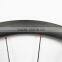 38mm carbon wheels with staight pull spokes with powerway R36 hub Sapim cx-ray spokes 18/21H UD matte