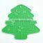 Eco-freindly food grade tree shape silicone kitchen table mat