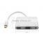 Mini DP1.2 to VGA and HD MI with Audio Adapter