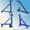 Side bracket for frame scaffolding
