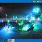 2016 new rgb color changing led christmas curtains lights 24v 100 led