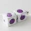 Mini portable desktop power cube socket with 2usb 2.1A top quality