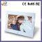 7 Inch LED Screen Digital Photo Frame 1024*600 dots LCD advertising display support video/audio/picture/e-book frame HD 1080P
