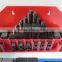 MILLING CLAMPING KIT 5/8" SLOT 1/2" STUD BOLTS 52 PIECE IN HEAVY STEEL RACK NICE