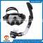 Silicone Scuba Diving Equipment Mask Snorkel Glasses Set With Anti Fog Goggles                        
                                                                Most Popular