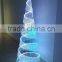 Christmas Led Light Cone Shape Acrylic Tree,Roof Top Holiday Illuminated Trees