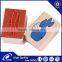 Square Wood Box Wooden + Rubber children toy stamps alphabet or animal OEM