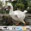 Life size animal animatronic goose model show in gardon
