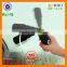 Portable 3 LEDs Spinning Rechargeable Flashlight,Mini Torch Light