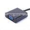 1080P HDMI to VGA Adapter Digital to Audio Converter Cable