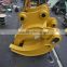 hydraulic rotating stone grapple suit for excavator