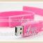 high quality wristband usb flash drives 4gb multiple colors