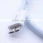 high speed nylon braided micro usb 3.0 type c usb data cable connector
