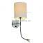 Square fabric wall mounted led bed lamp,Fabric wall mounted led bed lamp,Wall mounted led bed lamp WL1009
