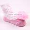 Jacquard Breathable Colorful Striped Cute Baby Girl Hosiery Items