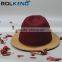 100% Wool Felt Hat Joint Color Fedora Hat Fedoras