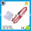 Promotional business gifts colorful sublimation printed polyester custom lanyard