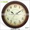 2015 high class solid wood frame clock (16W08NA-91)