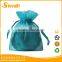 Custom-made colored mesh organza Jewelry drawstring bag