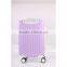 ABS travel trolley luggage bags with built in clothes rack