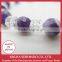 Striped Amethyst (128 faceted amethyst beads) and faceted Crystals flat beads, natural stones, natural stones bracelet