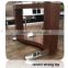 TB durable metal modern venner MDF dining table