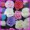 40cm multi colour foam rose artificial silk wedding