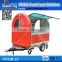 China Street Mobile Metal Hot Dog Food Kiosk,Stainless Steel Food Service Carts with Wheels