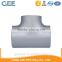 DN65 Stainless steel Tee for oil and gas