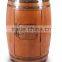 Oak Wood Wine Barrel Cabinet Fridge Innovative Furniture Barrel Fridge LED Display OEM Brand
