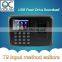 OC005 USB Fingerprint Scanner Export Excel Report Directly Through Pendrive Fingerprint Time Attendance