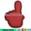 Melors souvenir non toxic safety material personalized customer sports fan cheering foam hand/giant foam hands for wholesale