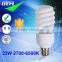2700-6400K Popular Use 5W-23W Spiral T3 E27 Energy Saving Lamp
