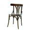 Restaurant promotion dining antique wooden arm rest chair for kids